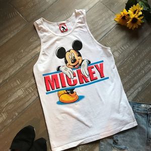 Vintage Disney Mickey Inc racerback tank - small